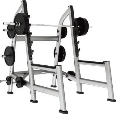 Olympic Squat Rack: Marco de Acero ipohýiva-mba'e Pohýi Ñembokatupyry Peso Gratis-pe g̃uarã